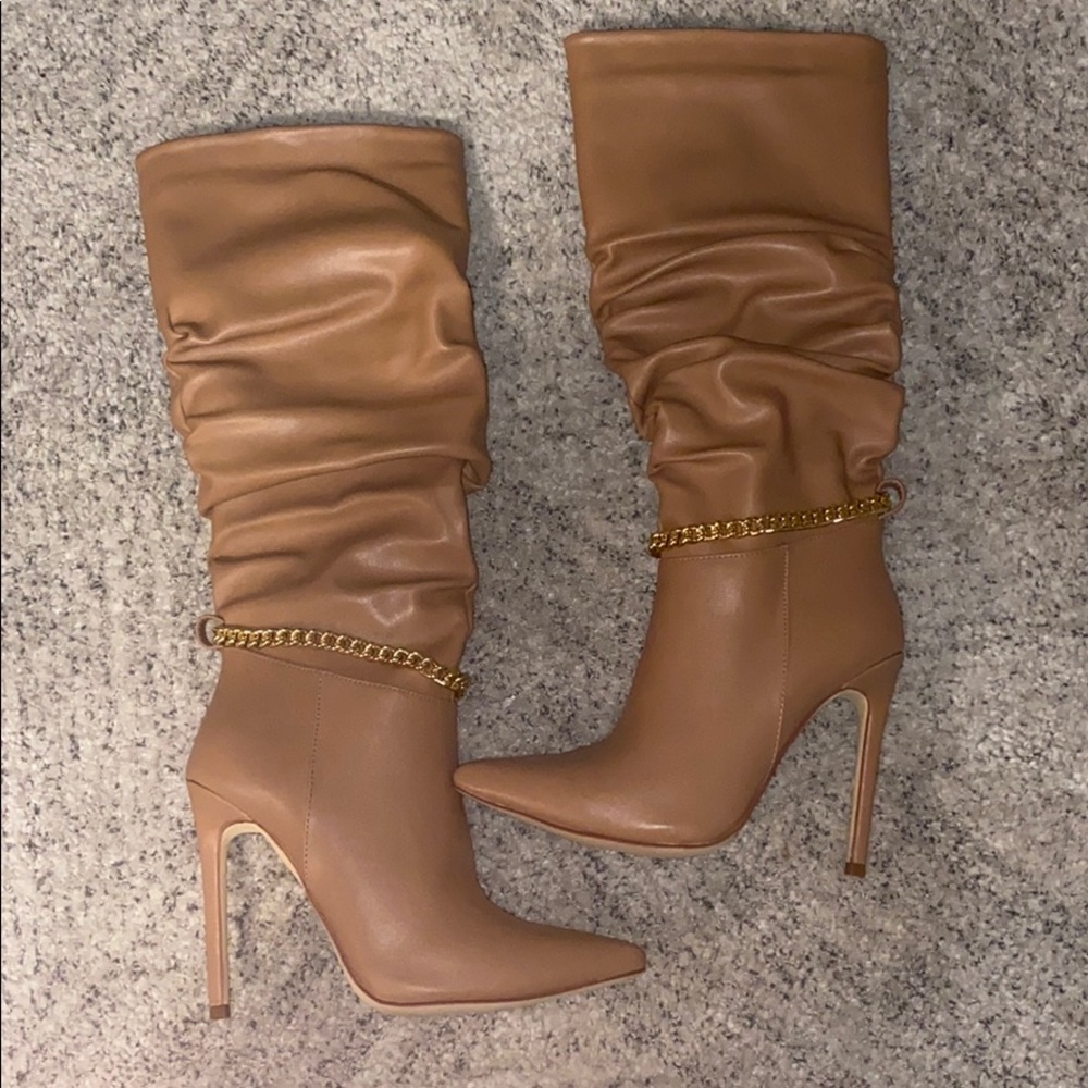 Tan heels